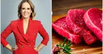 Mihaela Bilic, adevărul despre carnea roșie. Ce cantitate este bine să consumăm pe săptămână: „Este singurul aliment plin de fier hemic”