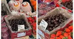 EXCLUSIV Adevăraţii vestitori ai primăverii! Cireşe mai scumpe ca ciocolata Dubai, 200 de lei kilogramul de fructe aduse din Chile
