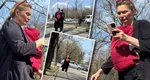 EXCLUSIV Super-mama Cristina Cioran şi-a intrat în rol. Imagini emoţionante cu bebeluşul la o promenadă prin Bucureşti