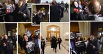 Diana Șoșoacă, DELIR total la CCR! A mers cu un cortegiu funerar la sediul instituției, cu o coroană de flori și lumânări, după ce i-au omorât orice speranță de a candida la prezidențiale. Lidera SOS le-a cântat „Veșnica pomenire” judecătorilor