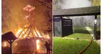 O biserică de patrimoniu s-a făcut scrum. Era din lemn și era amplasată în Muzeul Satului Bănățean