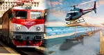 Românii merg la mare de 1 Mai și în 2025. Cât costă să mergi cu trenul, cu mașina proprie, cu microbuzul sau cu elicopterul