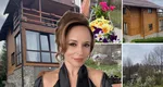 Imagini superbe cu casa de la țară a Andreei Marin. „Zâna Surprizelor” deține o locuință cu o arhitectură simplă, dar foarte elegantă, construită din piatră și lemn