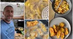 Cartofi prăjiți în untură și ciupercuțe pane după rețeta lui Dragoș Bucur. Ingredientul-cheie pentru un gust fără cusur