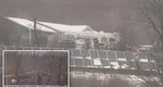 Avion prăbuşit, toţi cei de la bord au murit în urma coliziunii. Primele imagini cu epava VIDEO