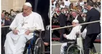 VIDEO Papa Francisc a avut prima apariție publică după externare. Ce le-a spus credincioșilor