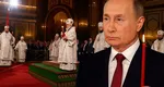 Vladimir Putin a fost văzut de credincioși la Slujba de Înviere, după ce a declarat armistițiul unilateral cu Ucraina