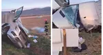 Accident grav între un microbuz și un camion în Cluj. Trei persoane au murit pe loc