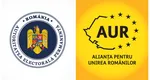 AEP face verificări la AUR după informațiile apărute în spațiul public privind contractul de 1,5 milioane de euro încheiat de partid cu o firmă de lobby din SUA DOCUMENT