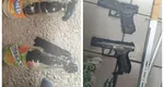 Incident grav în Capitală. 12 tineri, dintre care 10 minori, prinși în apropierea unui mall cu un arsenal de pistoale airsoft, sticle incendiare și arme albe