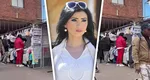 Adriana Bahmuțeanu, cum nu ai mai văzut-o niciodată! Vedeta a mers în Piața Obor și s-a năpustit asupra hainelor de la tarabe
