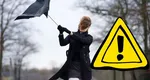 Cod galben de vânt puternic. Toată ţara se află sub avertizări de vreme rea: precipitații mixte, polei, ninsori