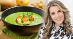 Ce pune Cristela Georgescu în supa cremă de legume ca să iasă delicioasă: „Se fierb 25 de minute la foc mic”