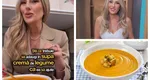 Rețeta de supă cremă de legume a Florentinei Opriș. Ingredientul secret pe care îl folosește: ”Aliatul perfect pentru slăbit”
