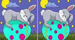 Test de inteligență de Paște. Cei isteți vor găsi cele trei diferențe în maxim 10 secunde