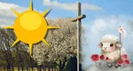 Prognoza meteo 16 aprilie. Vremea se încălzește în Săptămâna Mare. Temperaturile urcă până la 27 de grade