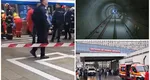 Explozie pe șantierul Magistralei 6 de metrou. Un muncitor a ajuns la spital
