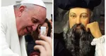 Moartea Papei Francisc, în profețiile lui Nostradamus: „Va fi ales un roman de vârstă bună. Despre el se va spune că slăbește scaunul”