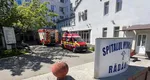 Incendiu la Spitalul de Urgență din Rădăuți. Fumul degajat a inundat spaţii tehnice şi holuri