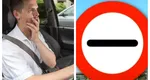 Semnul rutier care le dă mari bătăi de cap șoferilor. Ce semnifică indicatorul cu o linie neagră într-un cerc roșu și ce trebuie să facă când îl întâlnești