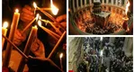 Aproape două miliarde de creștini ortodocși și catolici au luat Lumina Sfântă în Noaptea de Înviere.  Mii de credincioși au asistat la minunea de la Ierusalim