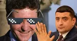Dezbatere intensă între Nicușor Dan și George Simion. Cum l-a prins Primarul Capitalei pe liderul AUR pe picior greșit