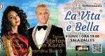 „La Vita é bella” pe 4 iunie Sala Dalles – concert de muzică italiană cu tenorul Ştefan von Korch şi soprana Oana Maria Şerban