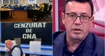 Victor Ciutacu, după ce emisia postului România TV a fost suspendată timp de 3 ore: „Mulțumiri celor care, vreme de 3 ore, cu ecranul negru și scris alb pe el, au ținut televizoarele pe România TV. Lider te naști, nu te faci”