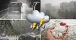Furtunile nu se opresc în România. Noi alerte de cod portocaliu și galben de ploi și vijelii puternice