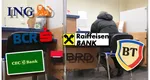 BCR, Raiffeisen Bank, ING și CEC Bank, depășite surprinzător de o bancă românească. Cine a devenit liderul industriei bancare din România