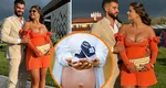 Denisa și Iancu Sterp devin părinți? Detaliile care au atras atenția la botezul fetiței lui Culiță Sterp / FOTO