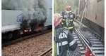 Incidente feroviare grave în ziua alegerilor prezidențiale. Un tren plin cu călători a luat foc în gara Sinaia, iar două trenuri s-au ciocnit la Constanța. Este plan roșu de intervenție