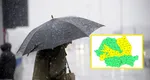 Prognoza meteo. Un val de aer polar peste România, căderi de lapoviţă la munte, furtuni electrice în toată ţara