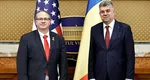 Marcel Ciolacu, întrevedere cu șeful delegației SUA care monitorizează alegerile prezidențiale: „România îndeplinește standardele democratice”