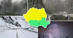 ALERTĂ METEO ANM: Vreme rece cu ploi în jumătate de țară. Lapoviță și ninsoare la munte
