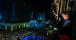 Nu a fost ușor, dar a câștigat Nicușor. Baie de mulțime în jurul noului președinte: „E victoria voastră, să știți! De mâine, la muncă!”
