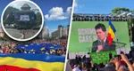 Miting pentru susținerea lui Nicușor Dan în Piața Victoriei. Jandarmeria a sesizat AEP pentru propagandă electorală