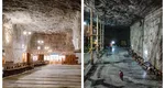 Salina Praid, închisă din cauza inundațiilor. Când va putea fi din nou vizitată de turiști