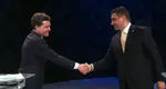 Dezbatere intensă între Nicușor Dan și George Simion. Cum l-a prins Primarul Capitalei pe liderul AUR pe picior greșit