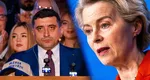 George Simion o acuză pe Ursula von der Leyen de cenzură: „649 de milioane de euro. Acesta este costul reducerii la tăcere”