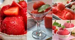 Rețeta care îți va încânta papilele gustative! Sorbet de căpșuni cu scorțișoară și lămâie, un adevărat deliciu