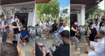 VIDEO Jale la mormântul lui Ciprian Pian! Râuri de lacrimi, urlete și tânguiri de acordeon la cavoul familiei Duduianu