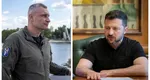Primarul Kievului, fostul boxer Vitali Klitschko, îl lovește sub centură pe Volodimir Zelenski. ”Duhnește a autoritarism”