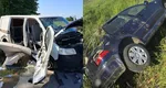 Accidente auto în lanț în Suceava, cu nouă copii victime. Ambulanțele au transportat trei dintre ei la spital