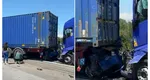 Accident cu trei tiruri și șapte autoturisme pe autostrada A1. A fost activat Planul Roșu de intervenție