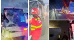 Accident grav între un microbuz și un autocar din Ucraina. O persoană a murit pe loc, a fost activat PLANUL ROȘU de intervenție
