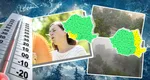 Vreme la extreme în mai multe județe! ANM a emis două avertizări COD GALBEN de vânt puternic şi caniculă