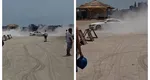 Amenda uriașă pe care a primit-o un șofer care făcea drifturi pe o plajă din Constanța