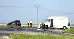 Un mort şi 13 persoane, transportate la spital, după ce un microbuz şi o autoutilitară s-au ciocnit în Brăila