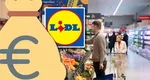 Se schimbă banii, magazinele Lidl vor afişa de luni preţurile şi în euro. Reacţii pe reţelele de socializare